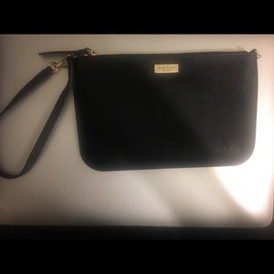 Kate Spade Black wristlet